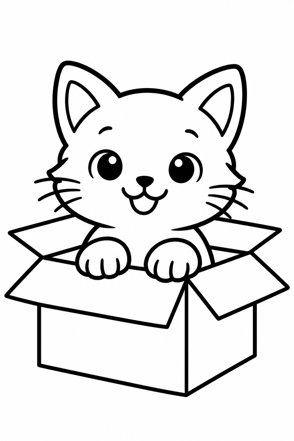 Кошеня в коробці